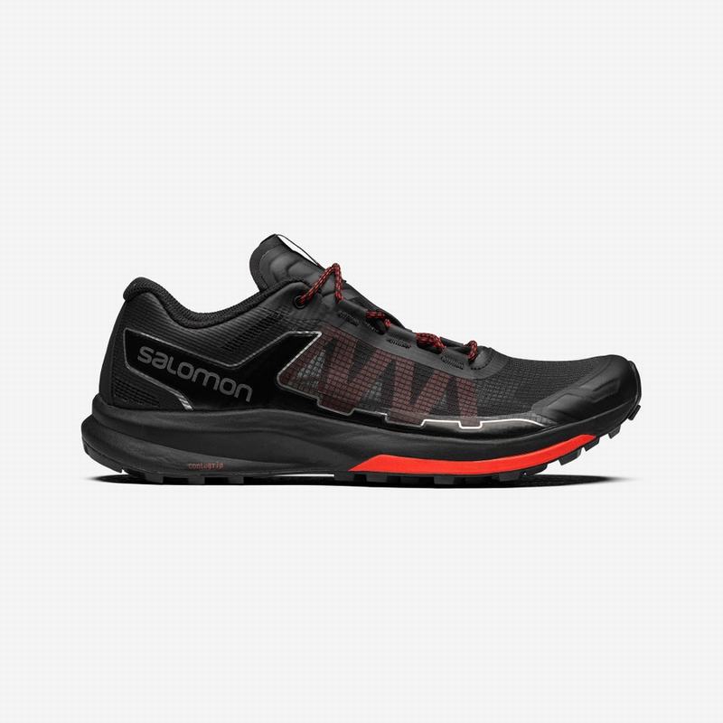 Chaussures De Trail Running Salomon Homme Noir / Rouge - Salomon ULTRA RAID - France (0291-GORVB)